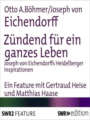 cover image of Zündend für ein ganzes Leben